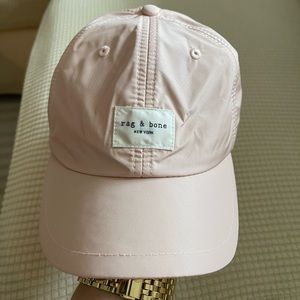 NEW, RAG & BONE ADDISON BASEBALL CAP! PINK!